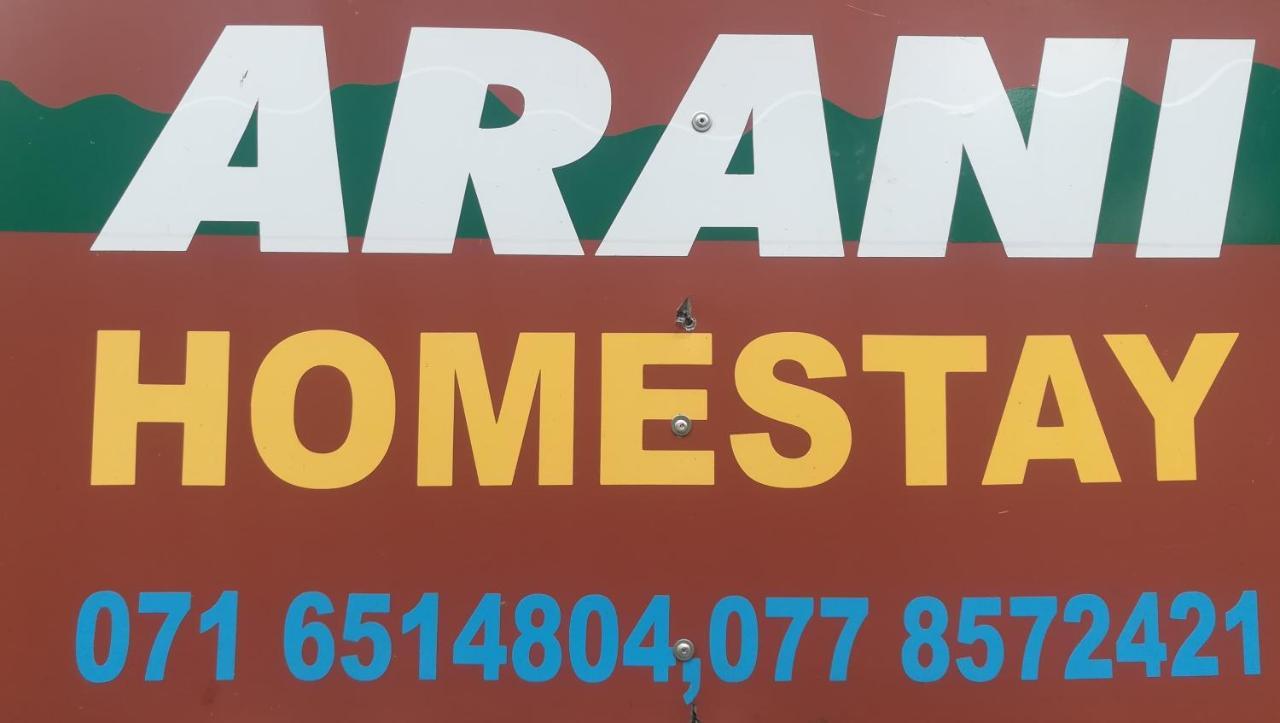 Arani Homestay Polonnaruwa Exteriör bild